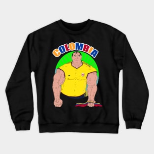 colombia socccer Crewneck Sweatshirt